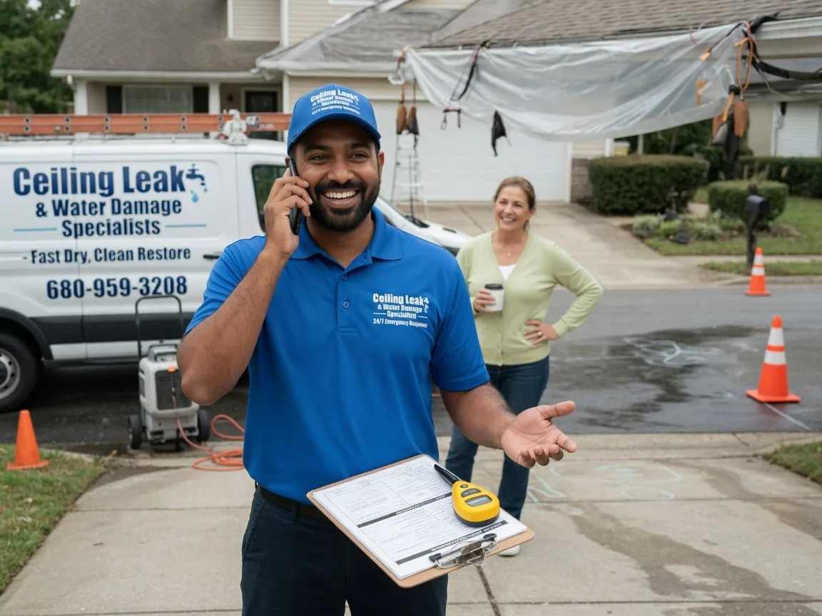 Ceiling Leak Cleanup Eastman, GA FAQs